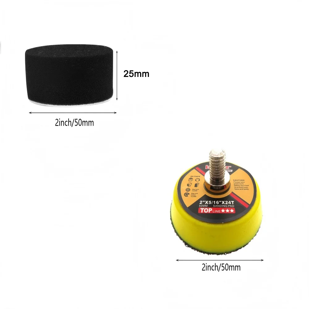 5/16 Pcs 2 Inch Polishing Spon - Polish Pad Set Buffer บทวิจารณ์และราคา