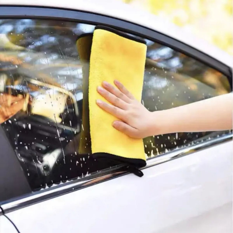 Double Sides Car Microfiber Cl - Microfiber Towel Detailing บทวิจารณ์และราคา