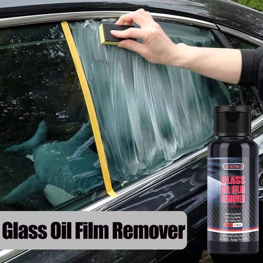 Glass Oil Film Remover Paste F - Glass Cleaner Streak บทวิจารณ์และราคา