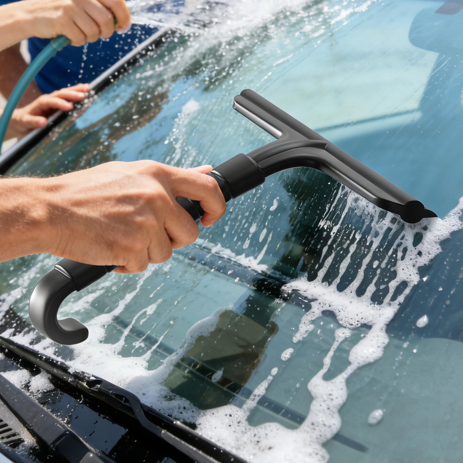 Shower Squeegee Bathroom Glass - Glass Cleaner Streak บทวิจารณ์และราคา