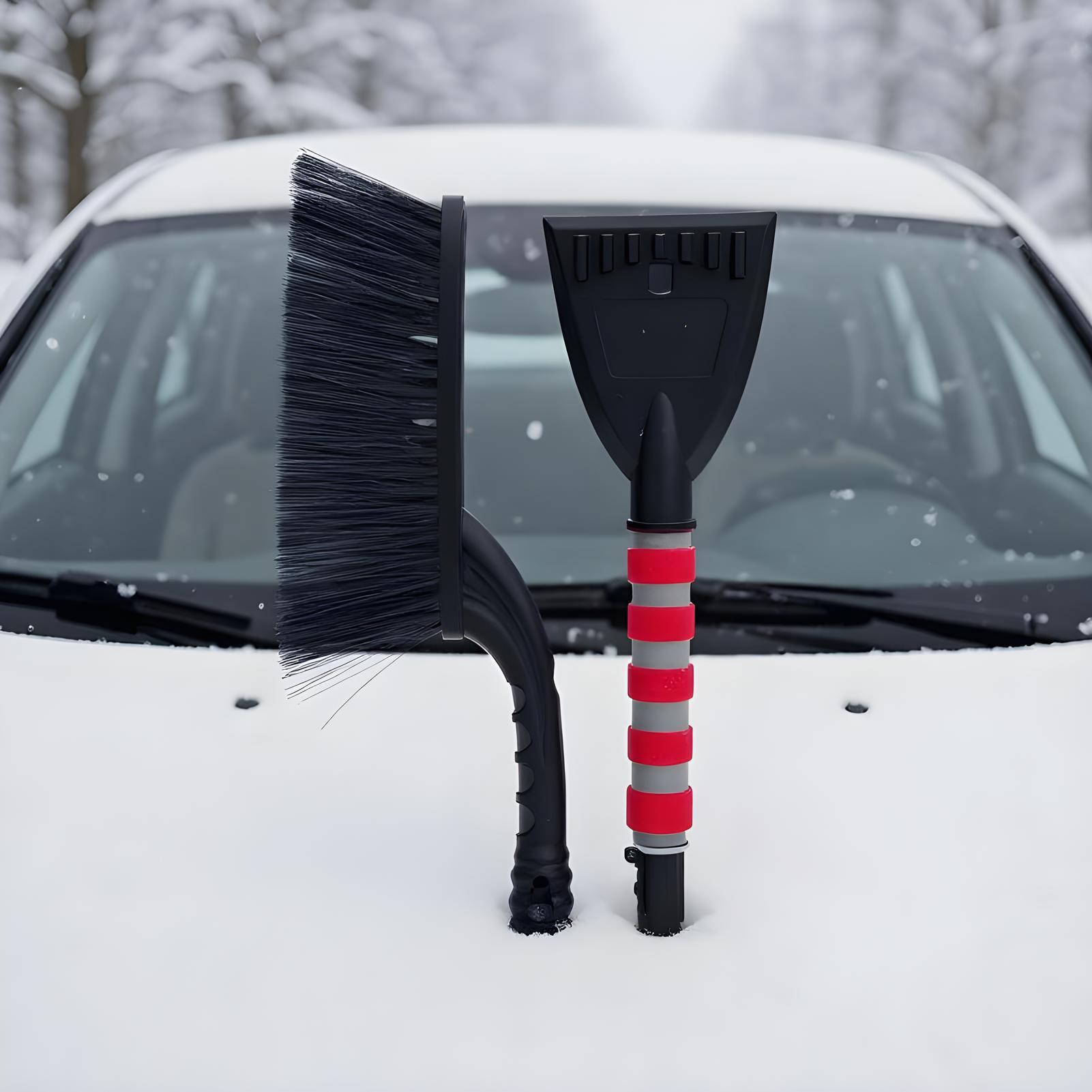 Car Scraper Snow Brush Windshi - Car Cleaning Brush บทวิจารณ์และราคา