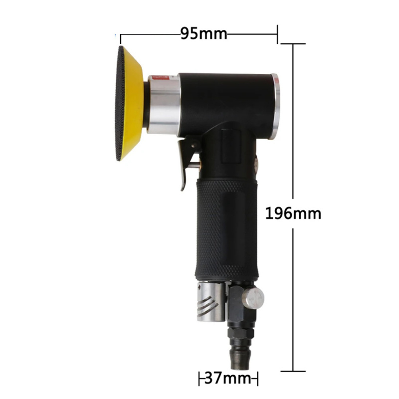 Air Sander Mini Pneumatic Grin - Polish Pad Set Buffer บทวิจารณ์และราคา