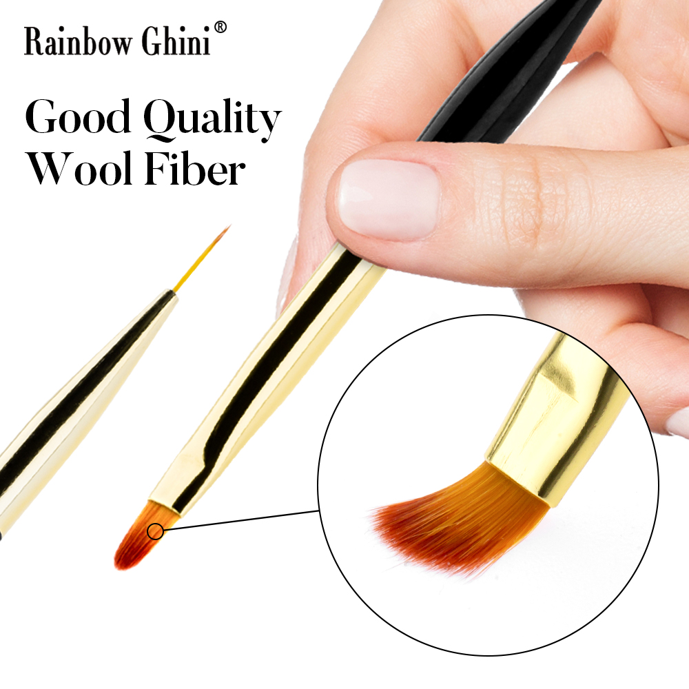 Rainbow Ghini 3Pcs/Set Dual He - Detailing Brush Set บทวิจารณ์และราคา