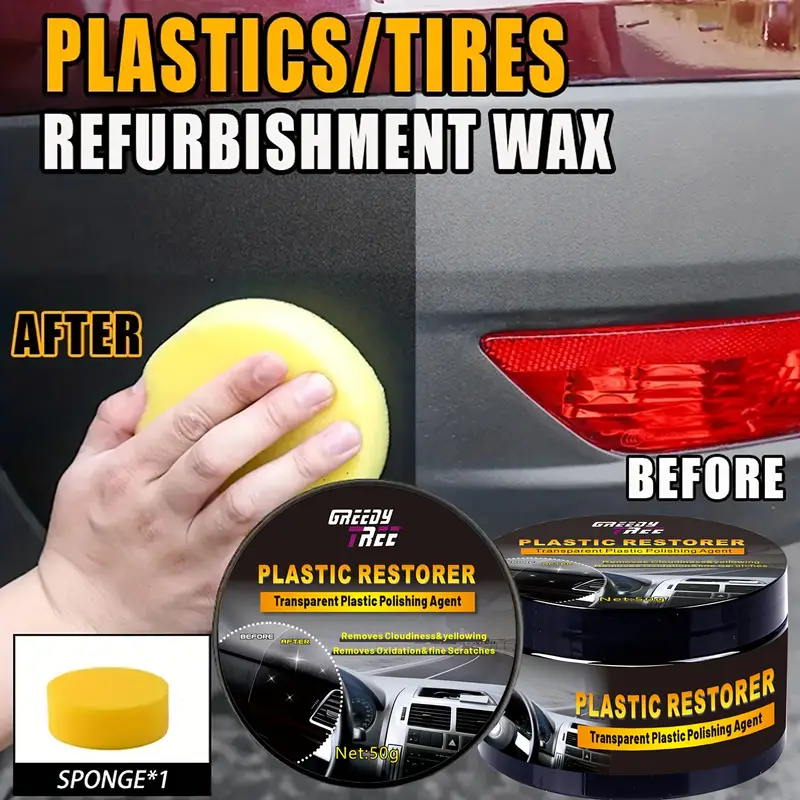 GREEDY TREE Automotive Plastic - Trim Restorer Plastic บทวิจารณ์และราคา