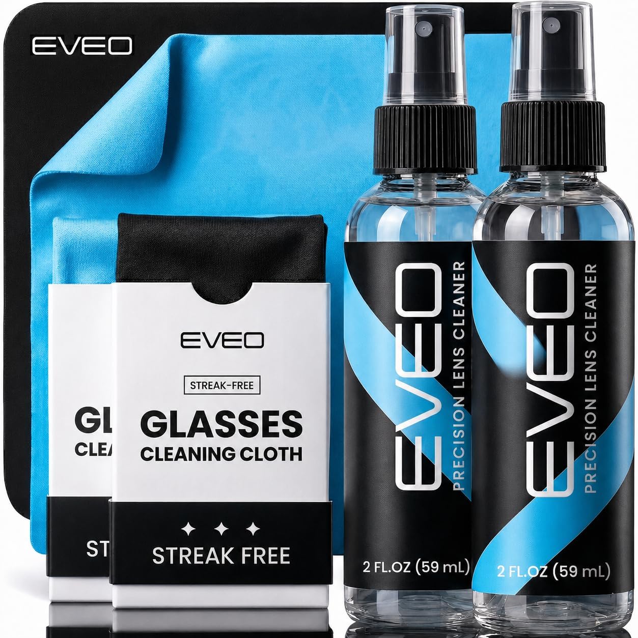 EVEO Glasses Cleaner Spray - E - Glass Cleaner Streak บทวิจารณ์และราคา