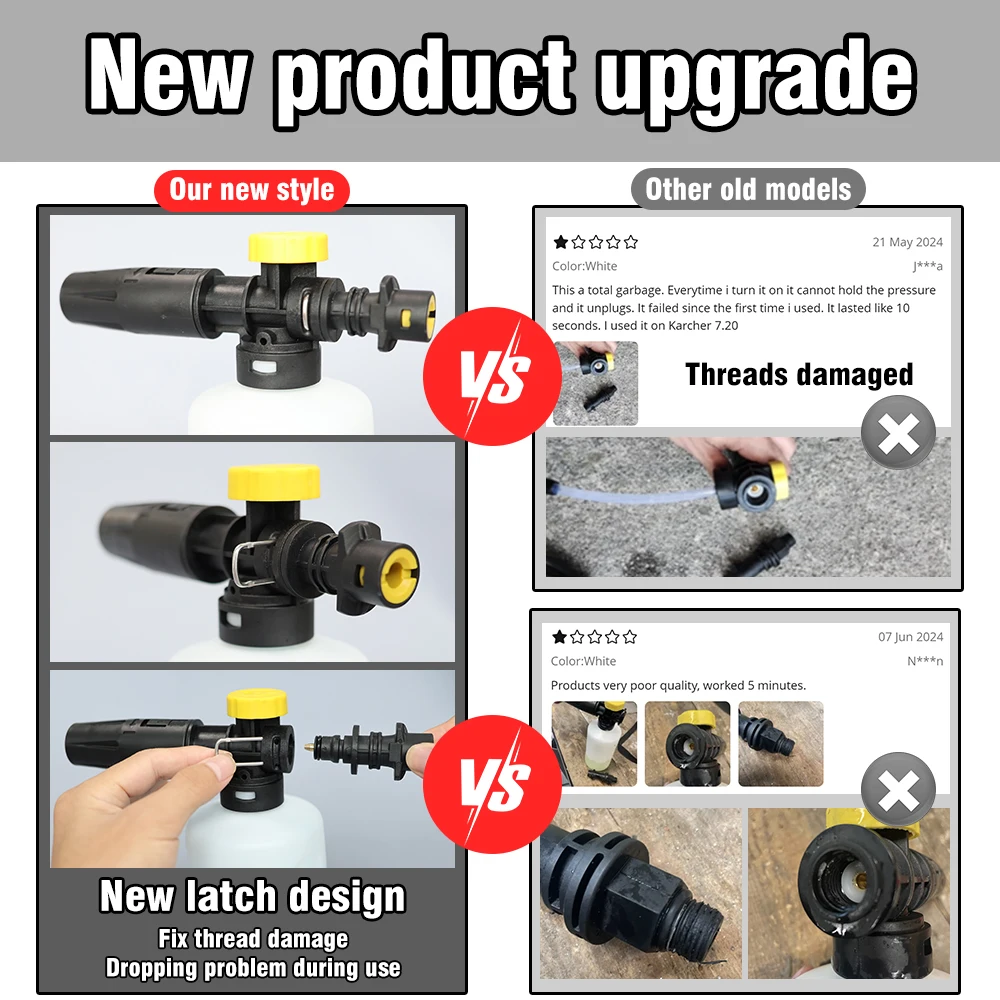 Foam Cannon for Karcher K2 K3  - Pressure Washer Foam Gun บทวิจารณ์และราคา