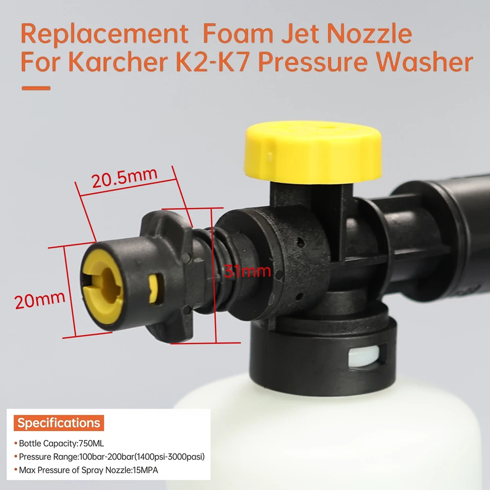 Foam Cannon for Karcher K2 K3  - Pressure Washer Foam Gun บทวิจารณ์และราคา