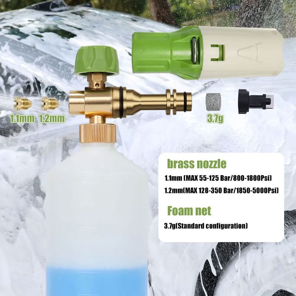 Aluminum Foam gun Lance Foam c - Pressure Washer Foam Gun บทวิจารณ์และราคา