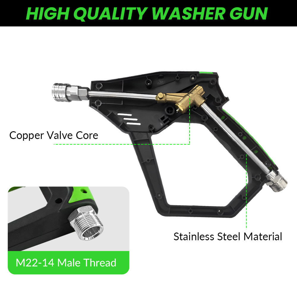 High Pressure Washer Accessori - Pressure Washer Foam Gun บทวิจารณ์และราคา