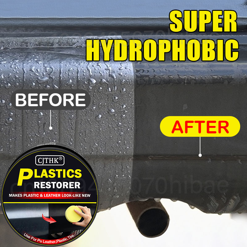 Car Plastic Restorer Back To B - Leather Cleaner Interior บทวิจารณ์และราคา