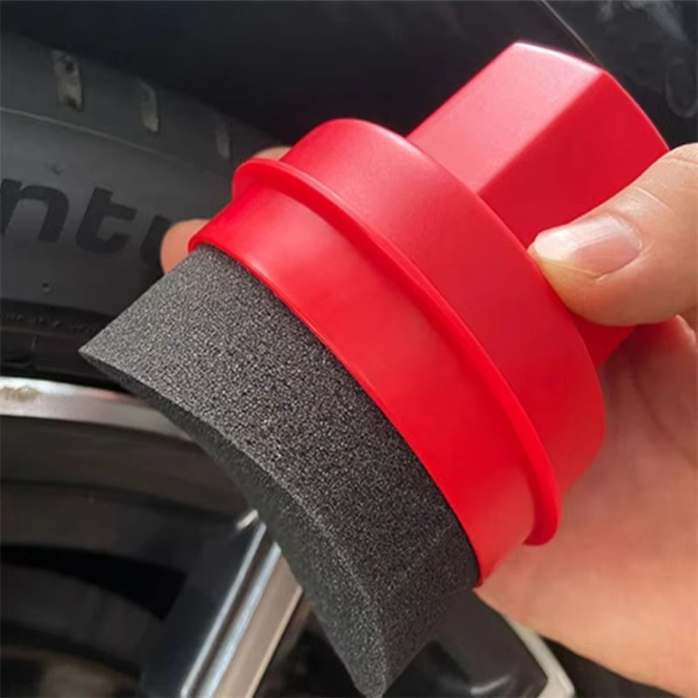Curved Tire Polishing Sponge w - Wax Applicator Pad บทวิจารณ์และราคา