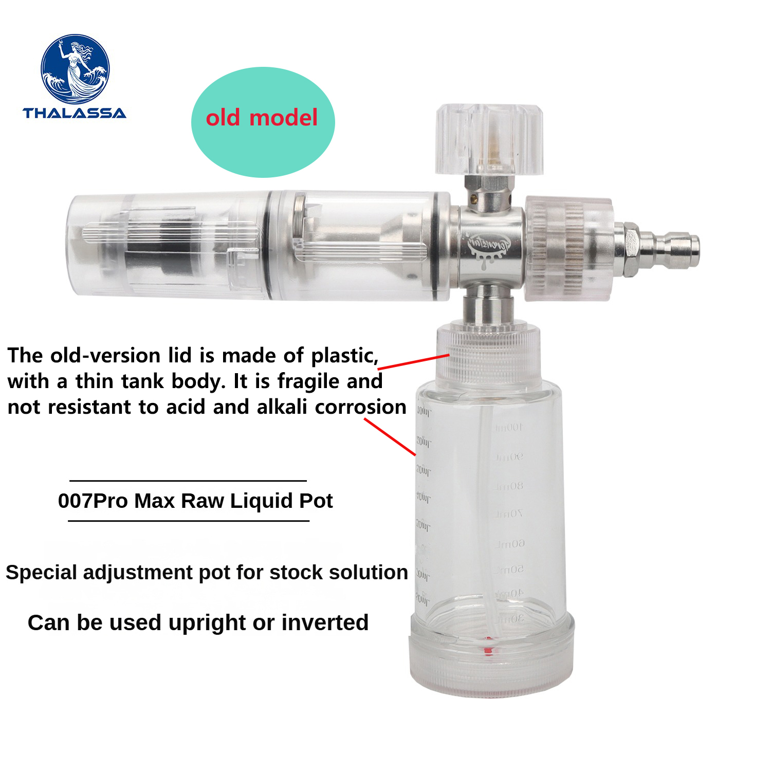 Foam Spray Gun Adjustable 100m - Pressure Washer Foam Gun บทวิจารณ์และราคา