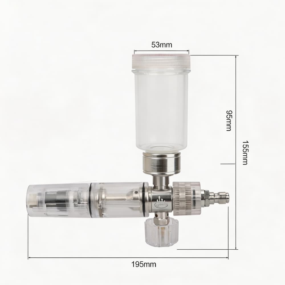 Foam Spray Gun Adjustable 100m - Pressure Washer Foam Gun บทวิจารณ์และราคา