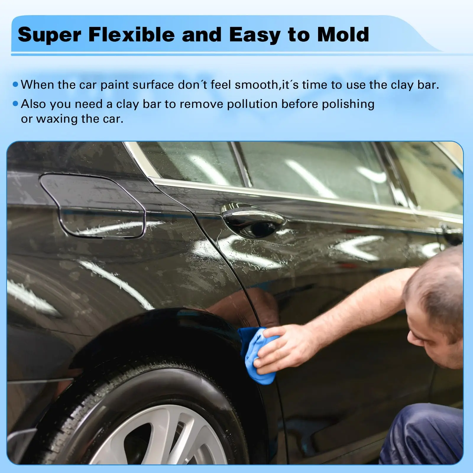 1-10Pcs Car Cleaning Clay Bar  - Clay Bar Lubricant บทวิจารณ์และราคา