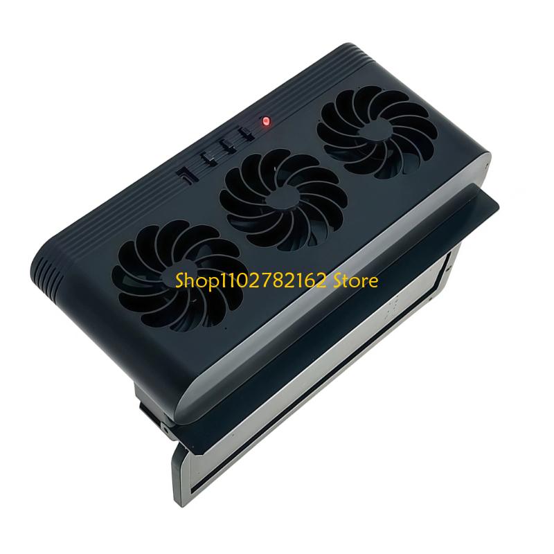 547B Solar Car Exhaust Fan Rap - Odor Eliminator Car บทวิจารณ์และราคา