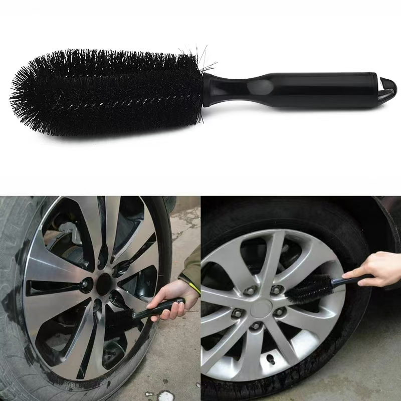 Car Wheel Brush Soft Bristle T - Wheel Cleaner Alloy บทวิจารณ์และราคา