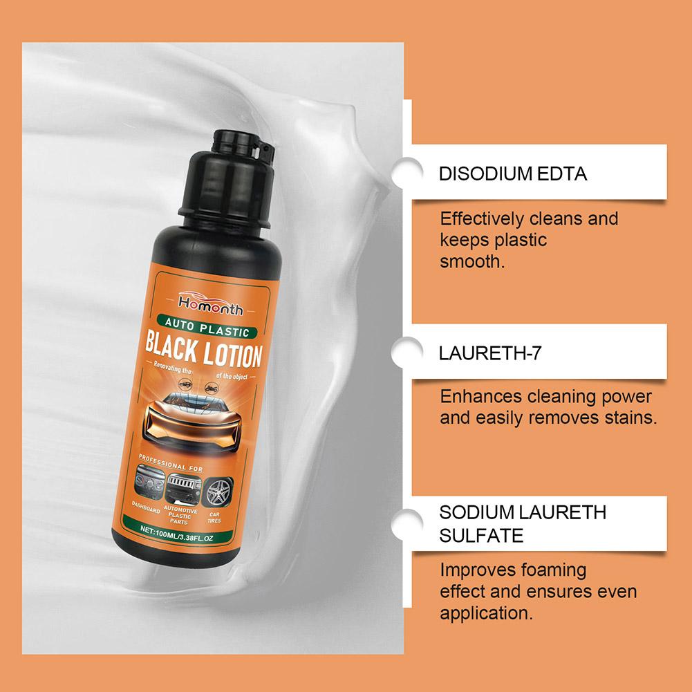 Car Plastic Restorer Black Lot - Trim Restorer Plastic บทวิจารณ์และราคา