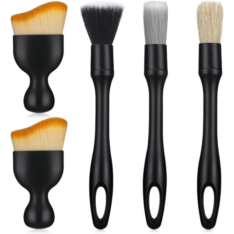 5pcs Automotive Detail Brush K - Interior Detailing Kit บทวิจารณ์และราคา