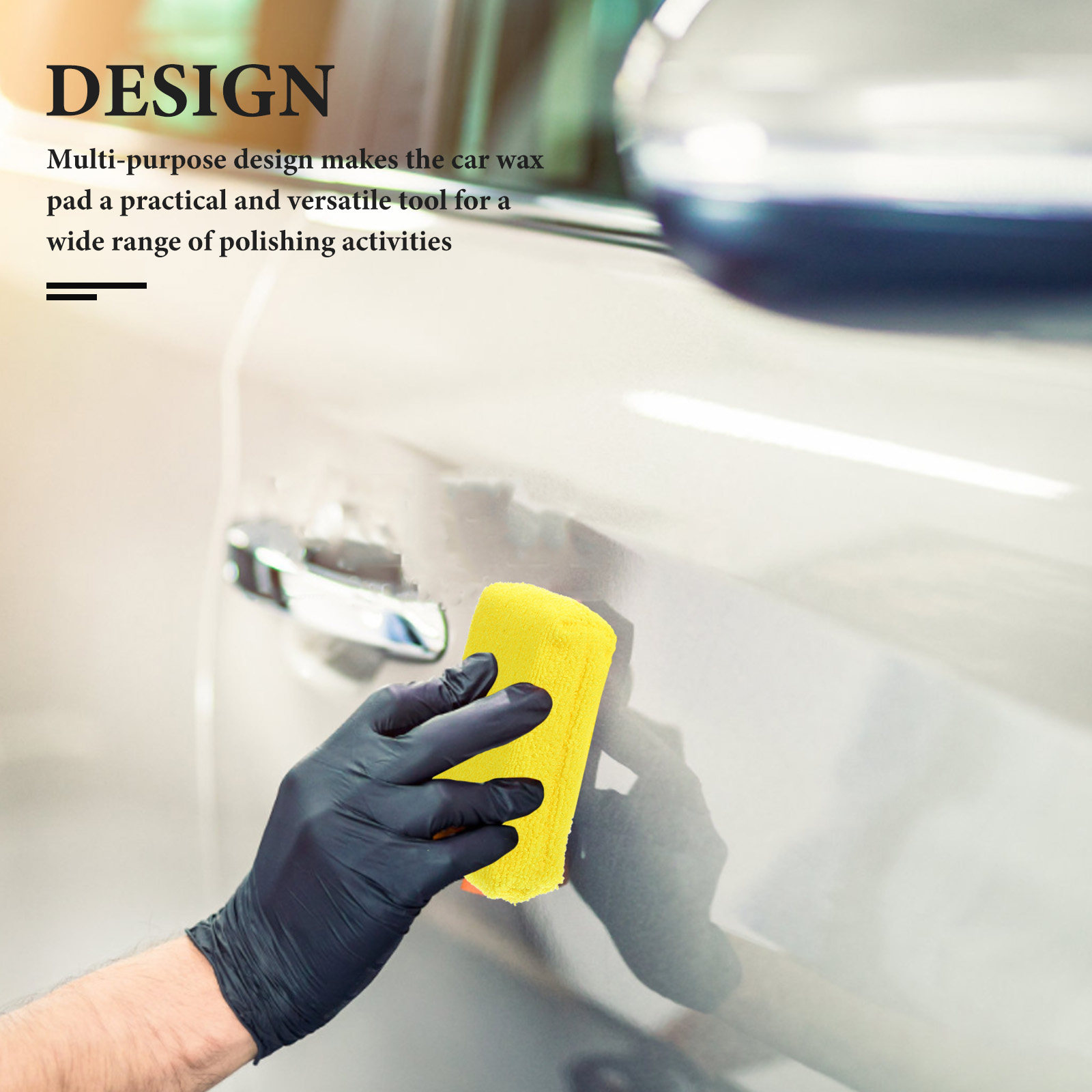 5Pcs Car Wax Applicator Pads V - Wax Applicator Pad บทวิจารณ์และราคา