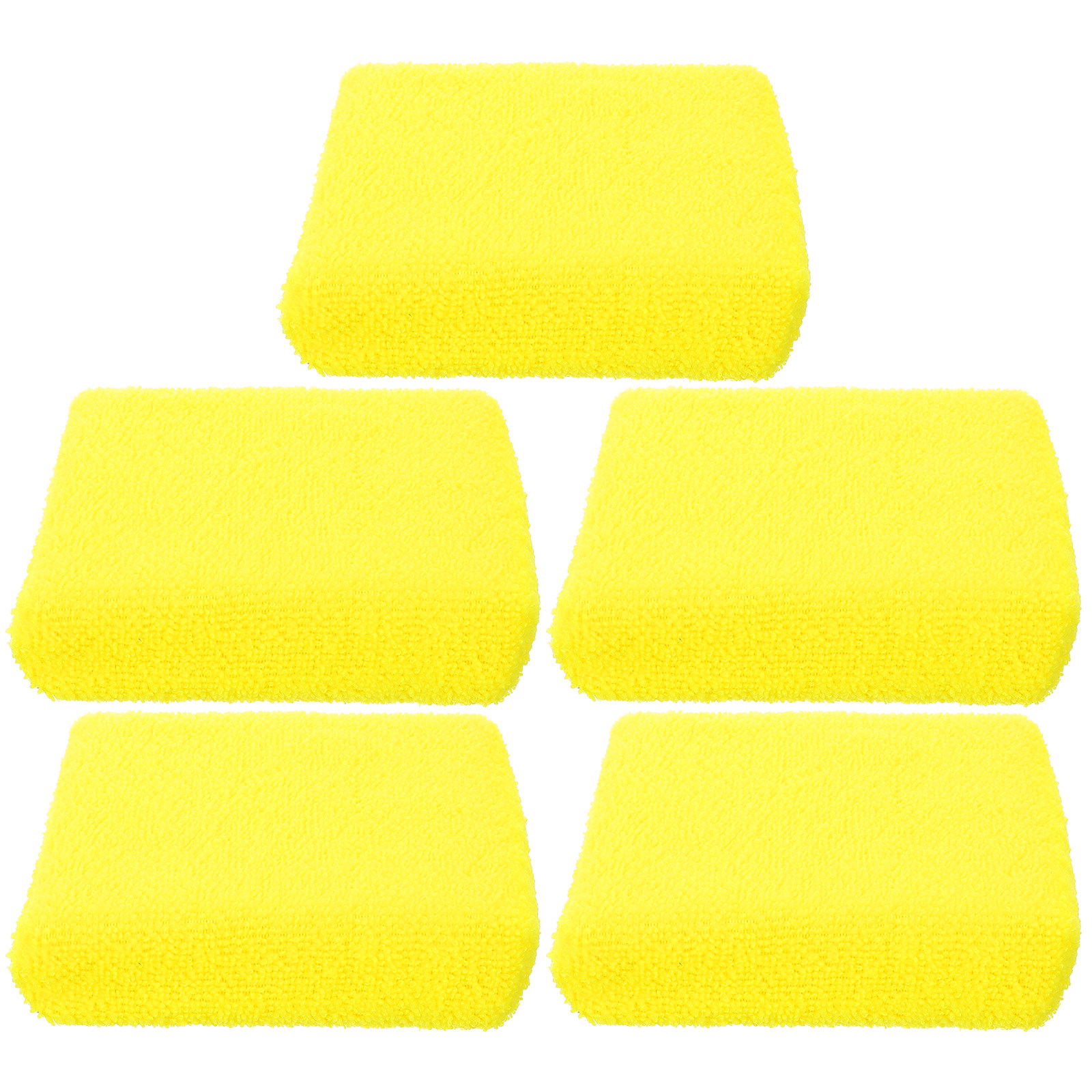 5Pcs Car Wax Applicator Pads V - Wax Applicator Pad บทวิจารณ์และราคา
