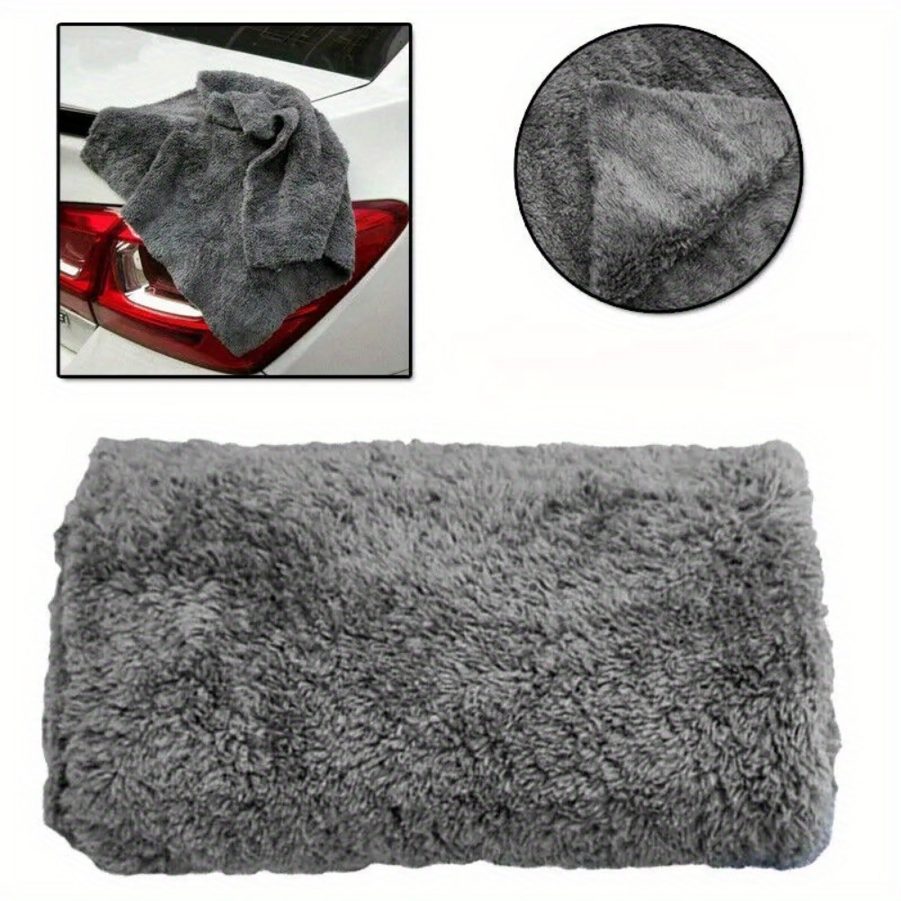 1/2/3/6pcs 16inch X 16inch 400 - Microfiber Towel Detailing บทวิจารณ์และราคา