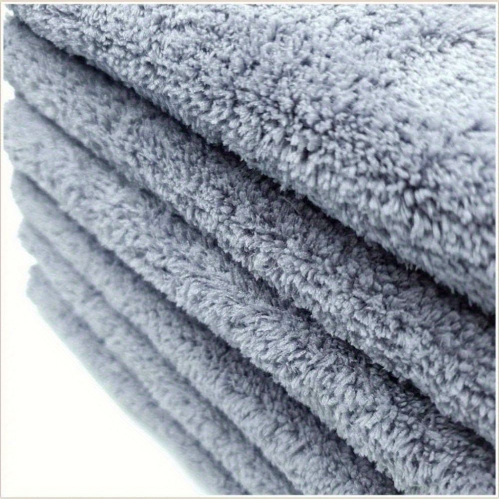 1/2/3/6pcs 16inch X 16inch 400 - Microfiber Towel Detailing บทวิจารณ์และราคา
