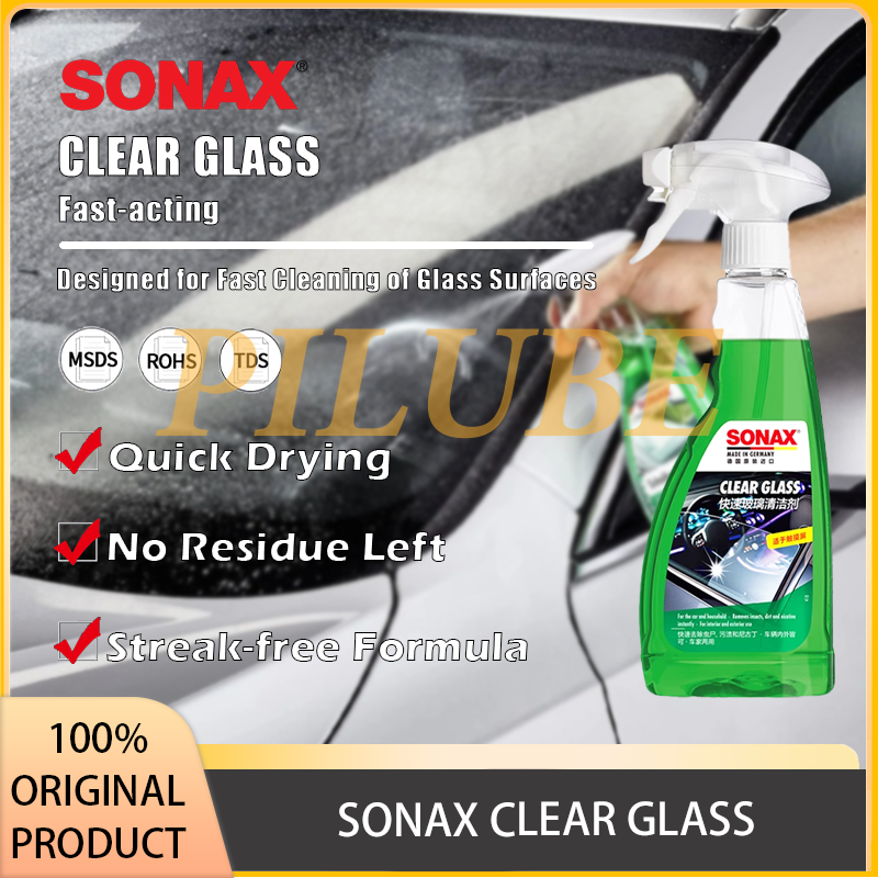 SONAX CLEAR GLASS Fast Glass C - Glass Cleaner Streak บทวิจารณ์และราคา