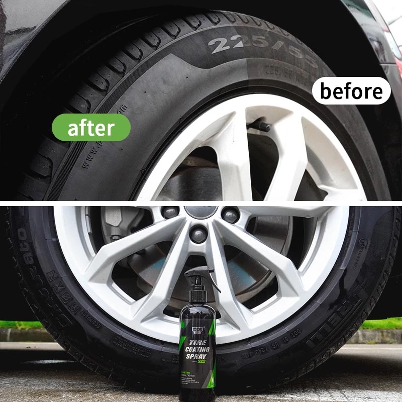 2026 Hot Tyre Gloss Tire Coati - Tire Shine Spray Sealant บทวิจารณ์และราคา