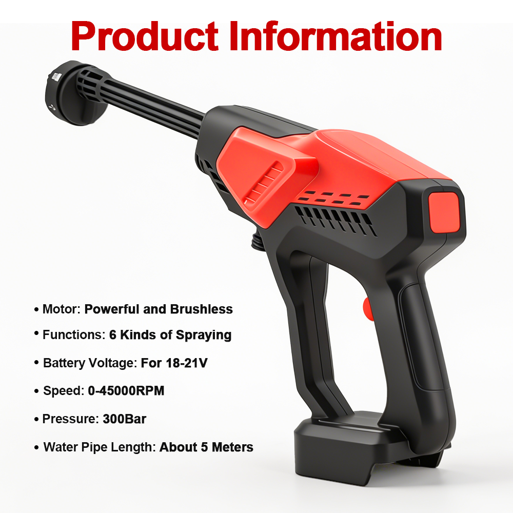 300Bar Brushless High Pressure - Car Shampoo Ph บทวิจารณ์และราคา