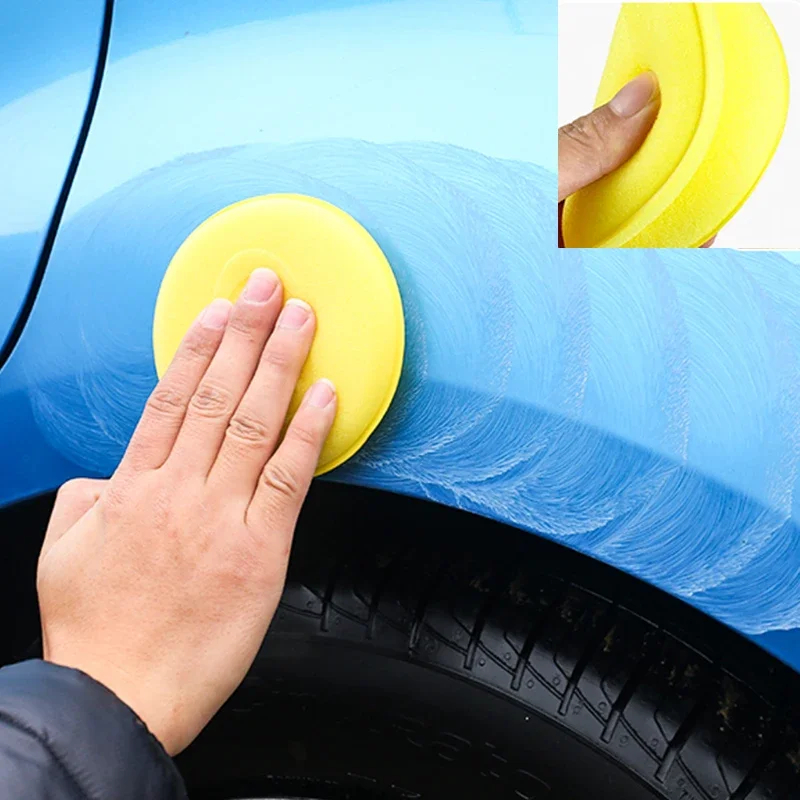 12Pcs Round Car Waxing Polish  - Wax Applicator Pad บทวิจารณ์และราคา
