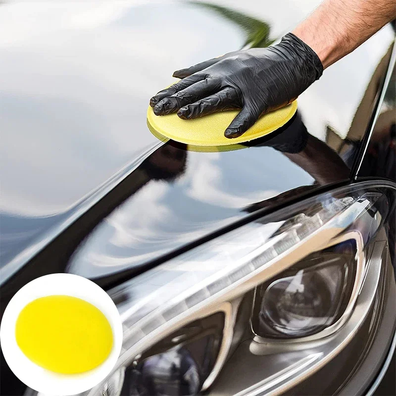 12Pcs Round Car Waxing Polish  - Wax Applicator Pad บทวิจารณ์และราคา