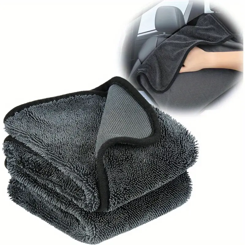 Microfiber Twist car wash towe - Microfiber Towel Detailing บทวิจารณ์และราคา