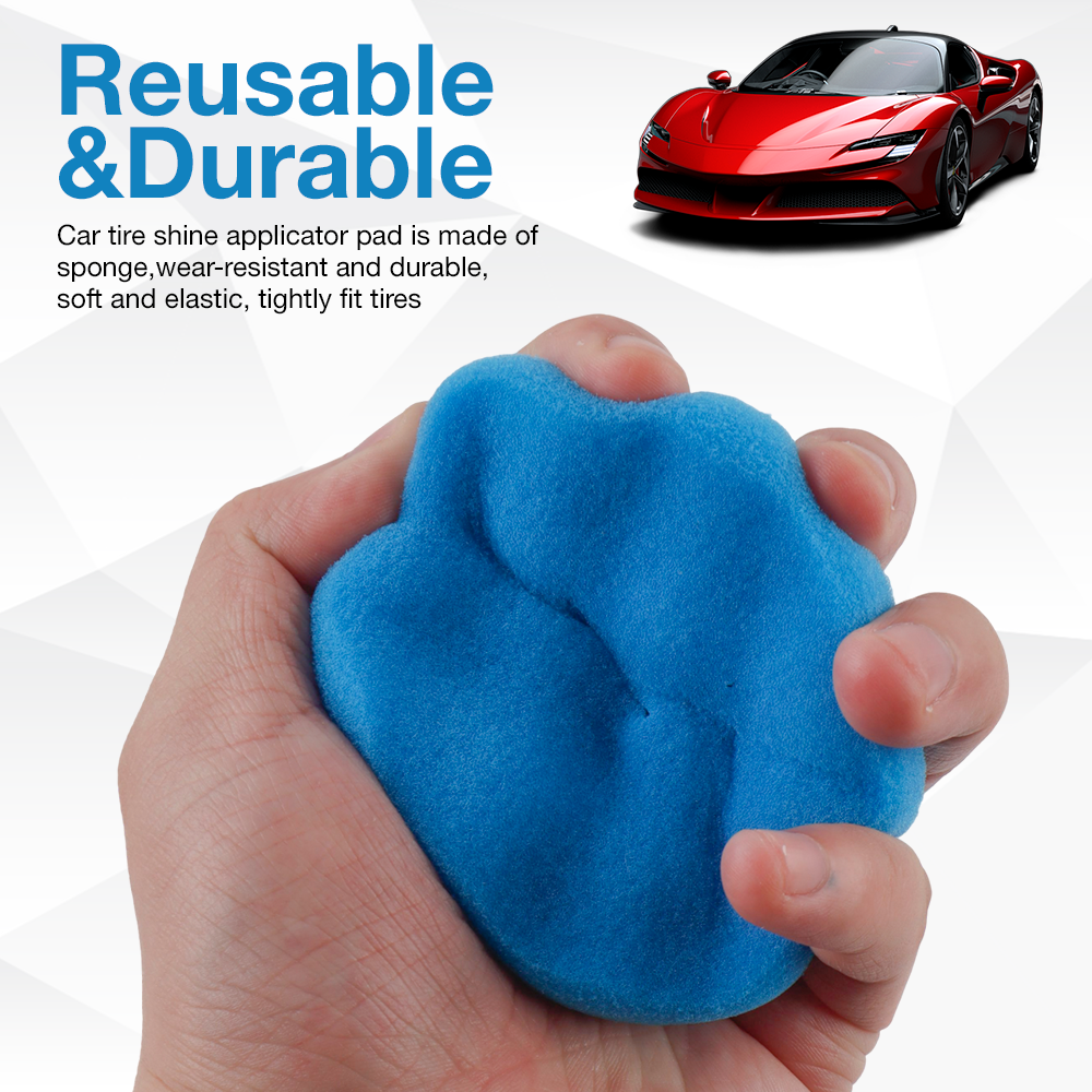 Tire Shine Applicator, Car Pol - Wax Applicator Pad บทวิจารณ์และราคา