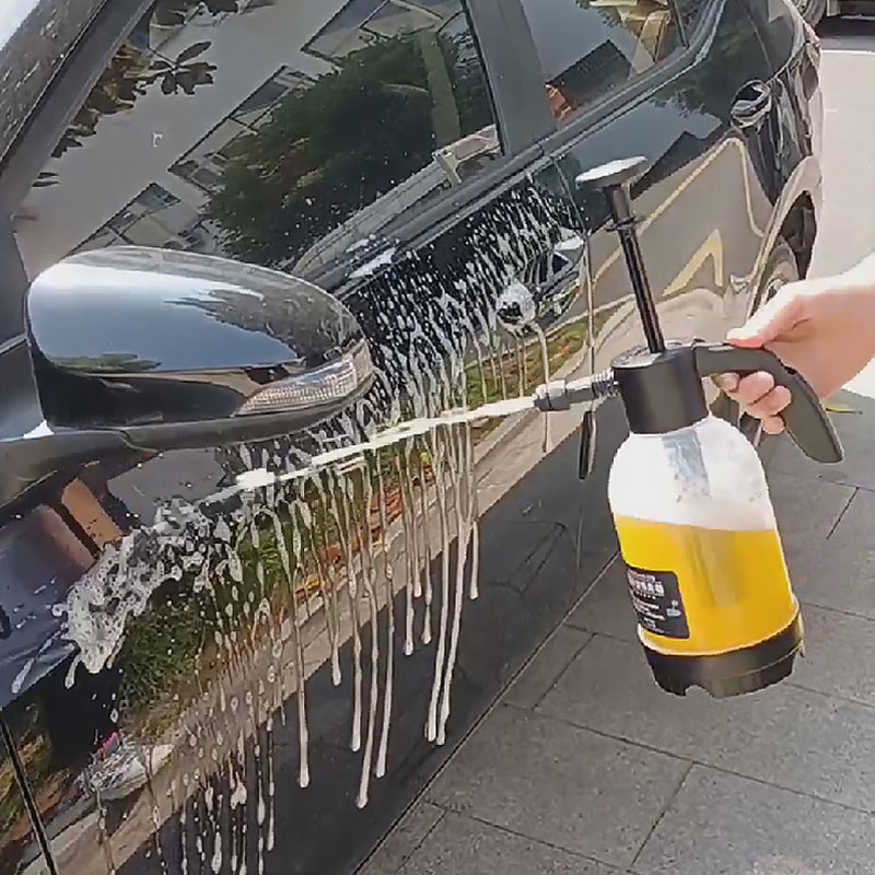 2L Hand Pump Foam Sprayer Hand - Foam Cannon Car Wash บทวิจารณ์และราคา