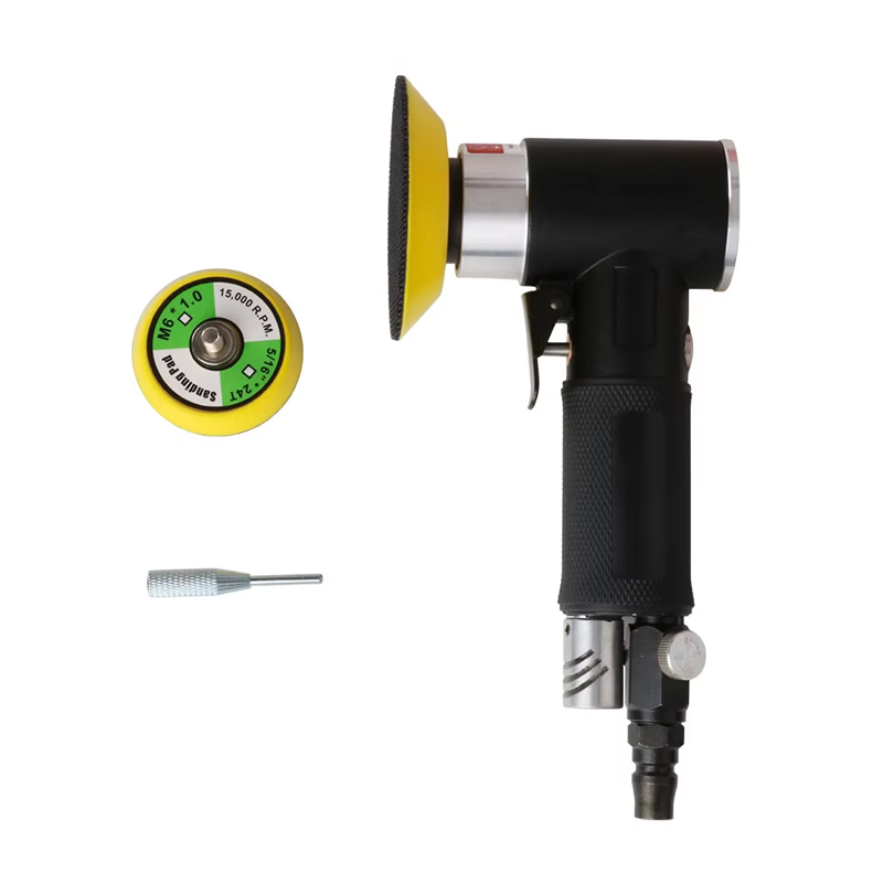 Air Sander Mini Pneumatic Grin - Polish Pad Set Buffer บทวิจารณ์และราคา