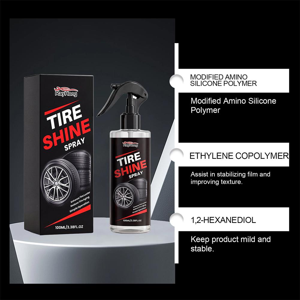 Tyre Gloss Tire Coating Spray  - Tire Shine Spray Sealant บทวิจารณ์และราคา