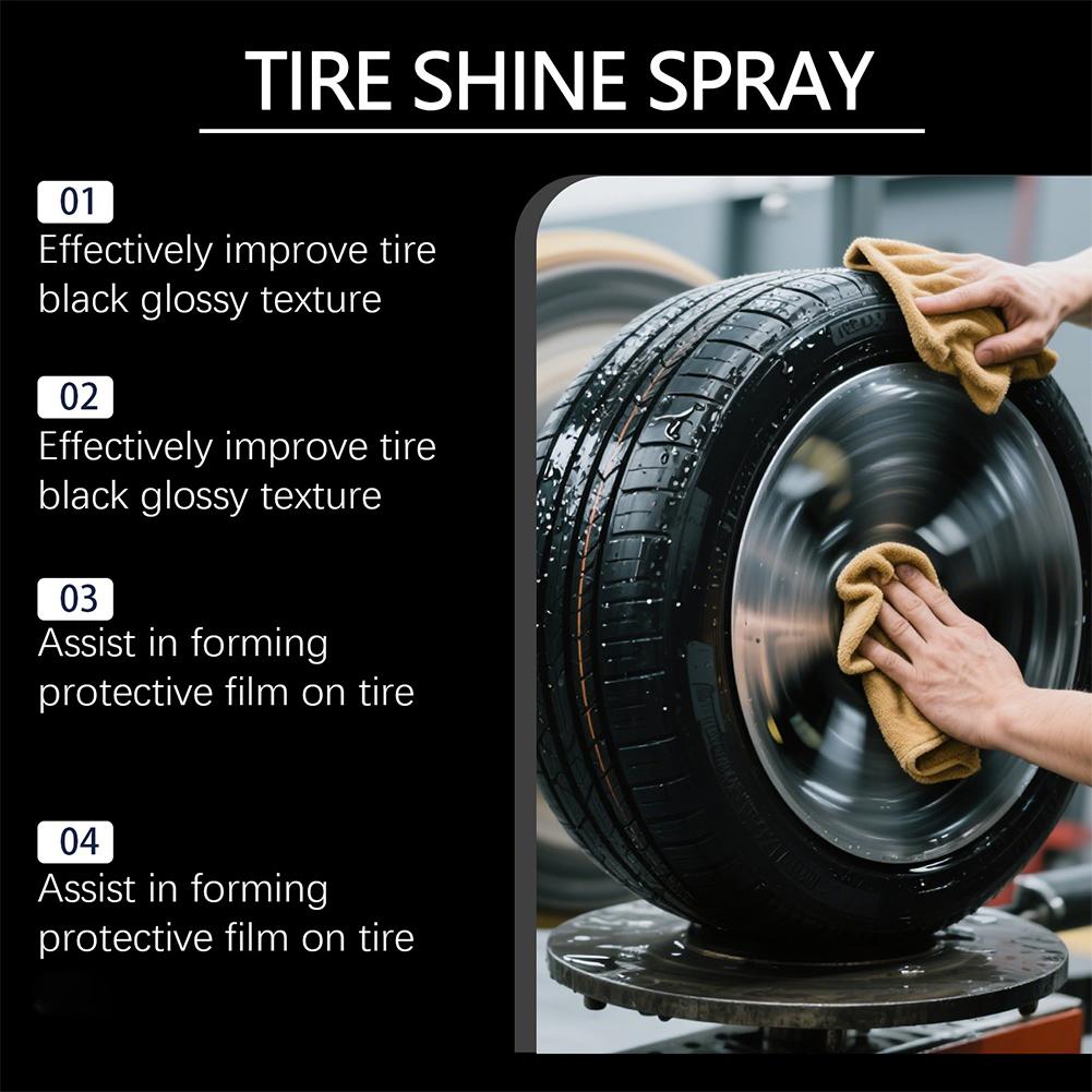 Tyre Gloss Tire Coating Spray  - Tire Shine Spray Sealant บทวิจารณ์และราคา