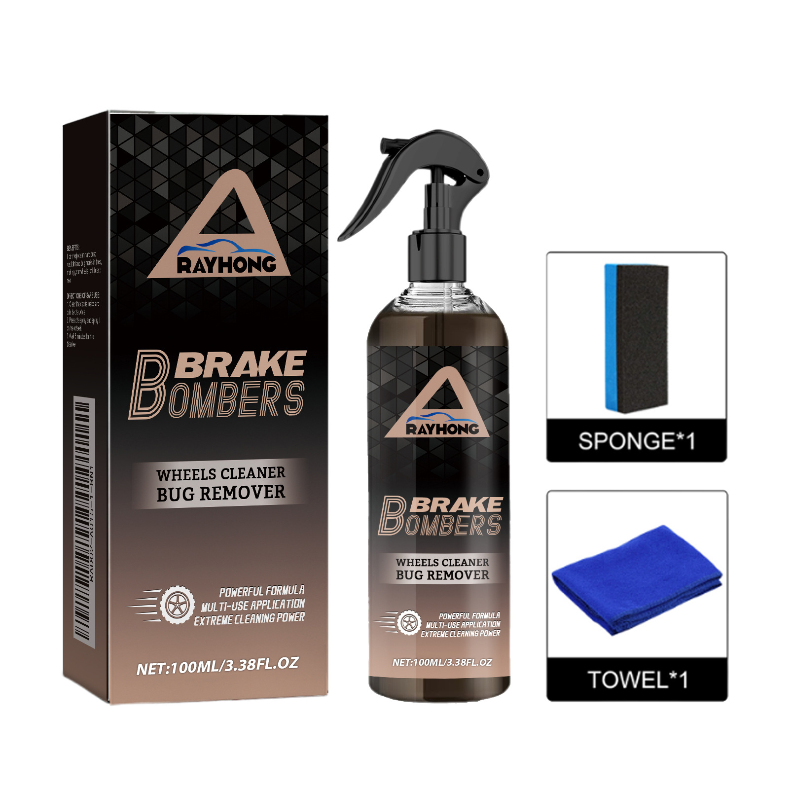 120ml Non Acid Wheel Cleaner B - Wheel Cleaner Alloy บทวิจารณ์และราคา
