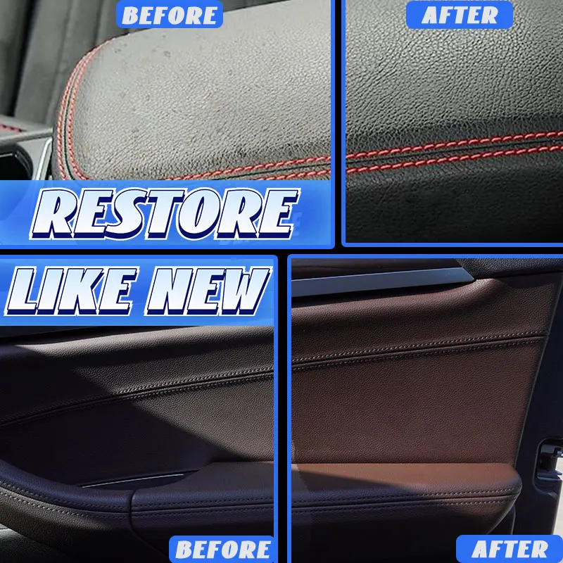 Car Plastic & Leather Restorer - Leather Cleaner Interior บทวิจารณ์และราคา