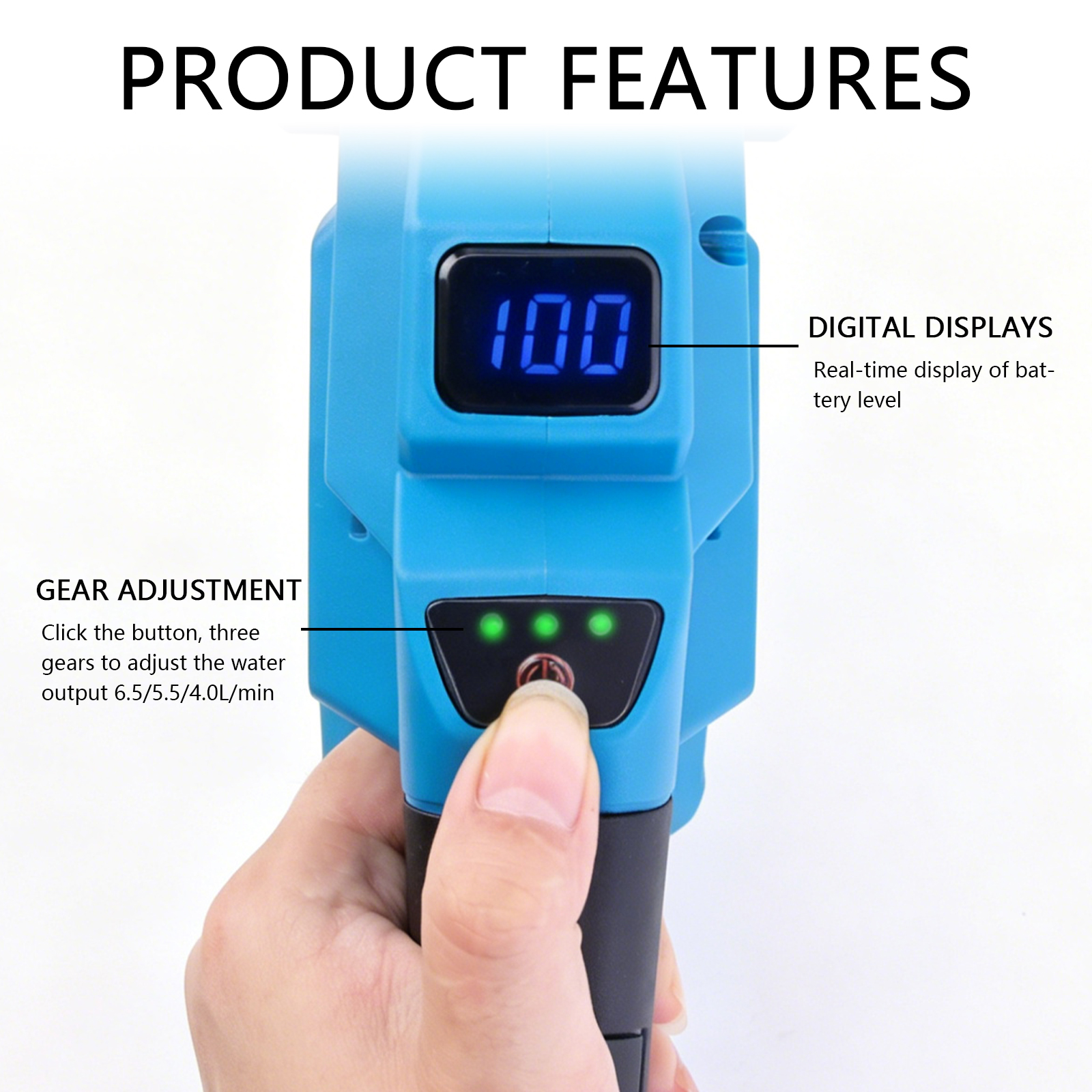 【2026 New】3500W 6-in-1 Nozzle  - Car Shampoo Ph บทวิจารณ์และราคา