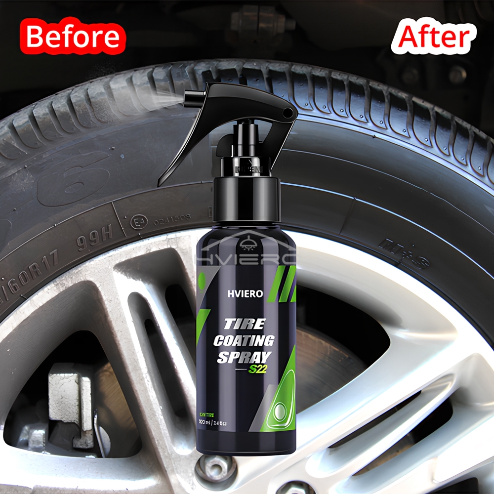 Tyre Gloss HVIERO S22 Tire Coa - Tire Shine Spray Sealant บทวิจารณ์และราคา