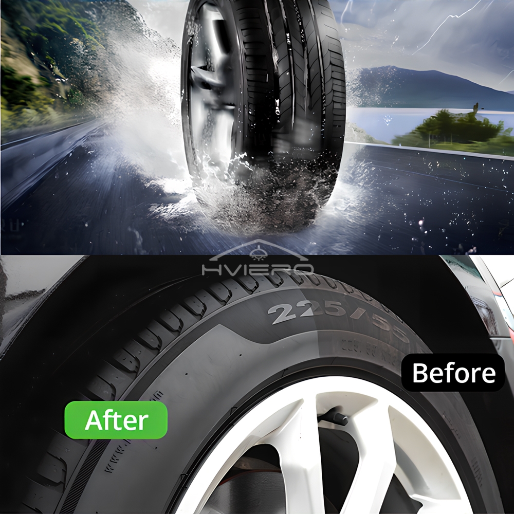 Tyre Gloss HVIERO S22 Tire Coa - Tire Shine Spray Sealant บทวิจารณ์และราคา