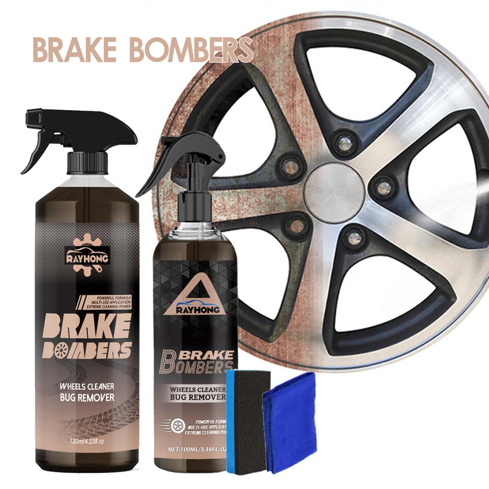 Car Wheel&Tire Cleaner - Brake - Wheel Cleaner Alloy บทวิจารณ์และราคา