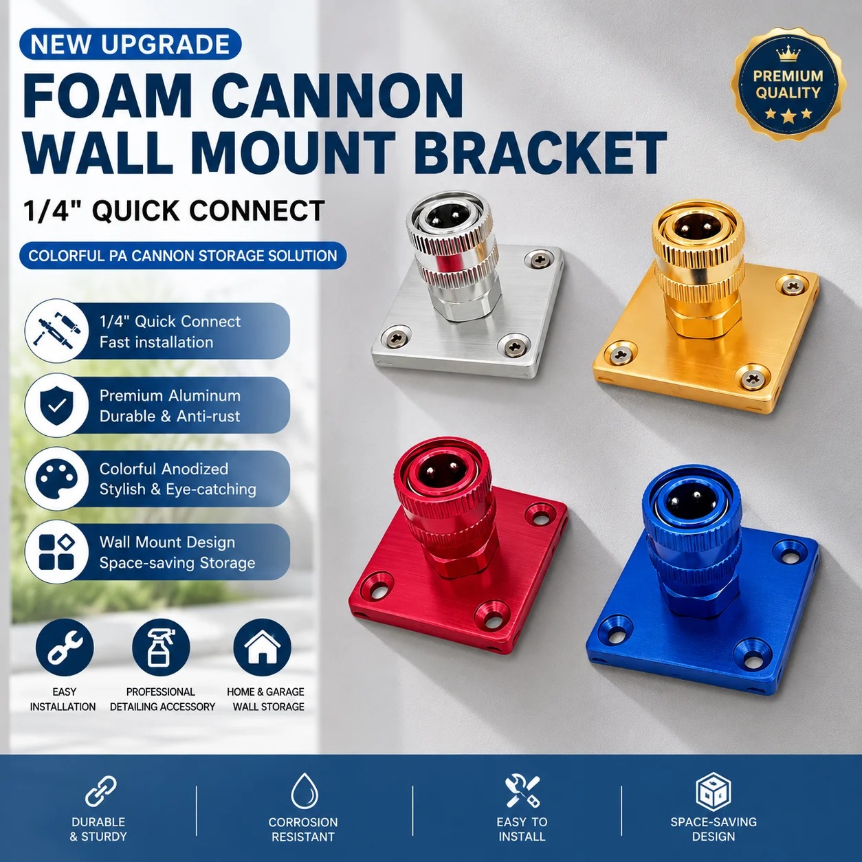 1/4 Quick Connect Foam Cannon  - Foam Cannon Car Wash บทวิจารณ์และราคา