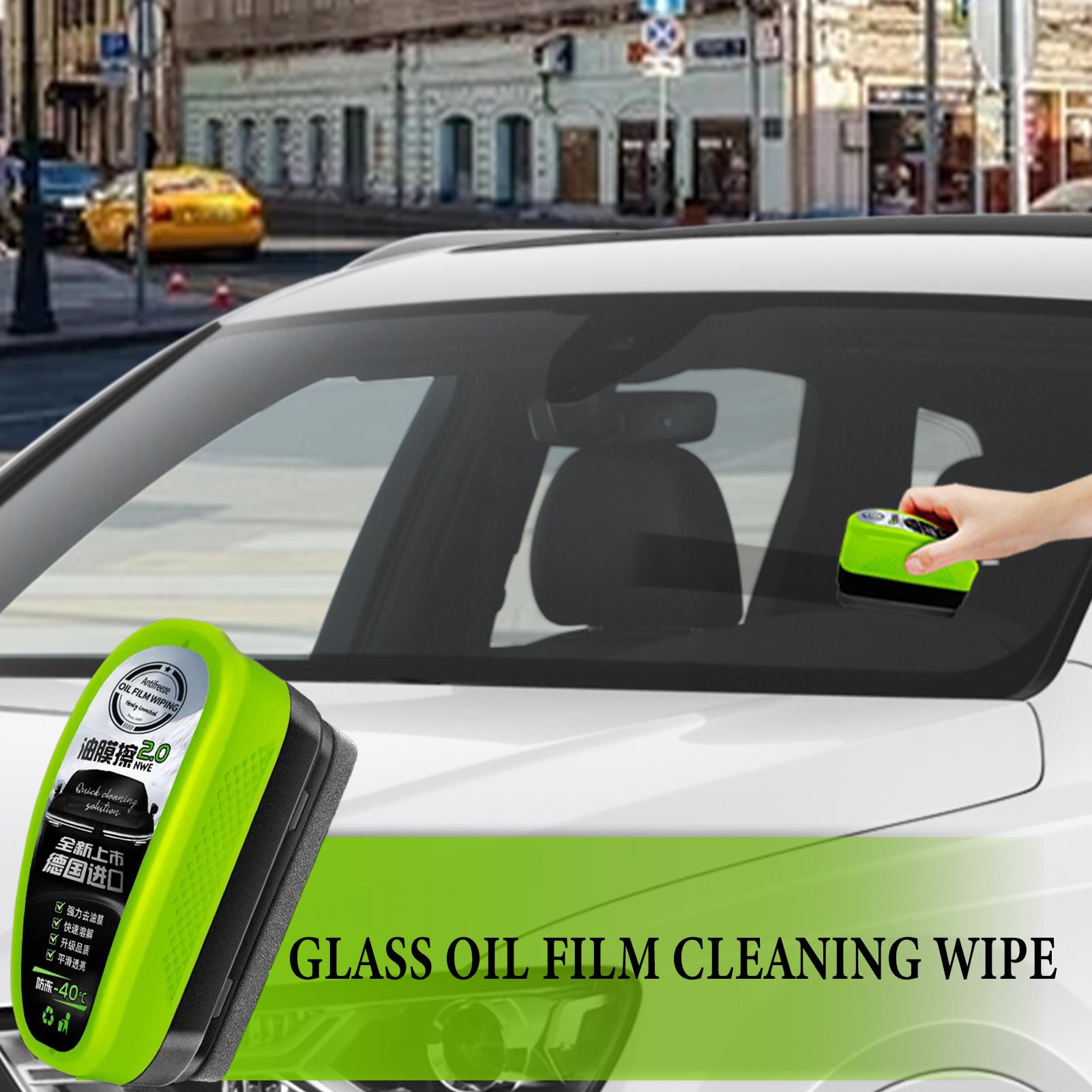 Car Glass Oil Film Remover Aut - Car Cleaning Brush บทวิจารณ์และราคา