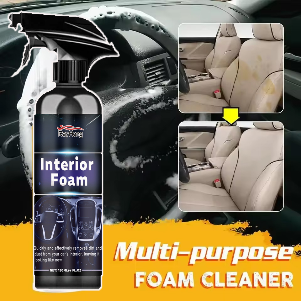 Multi-purpose Car Interior Foa - Seat Cleaner Fabric บทวิจารณ์และราคา