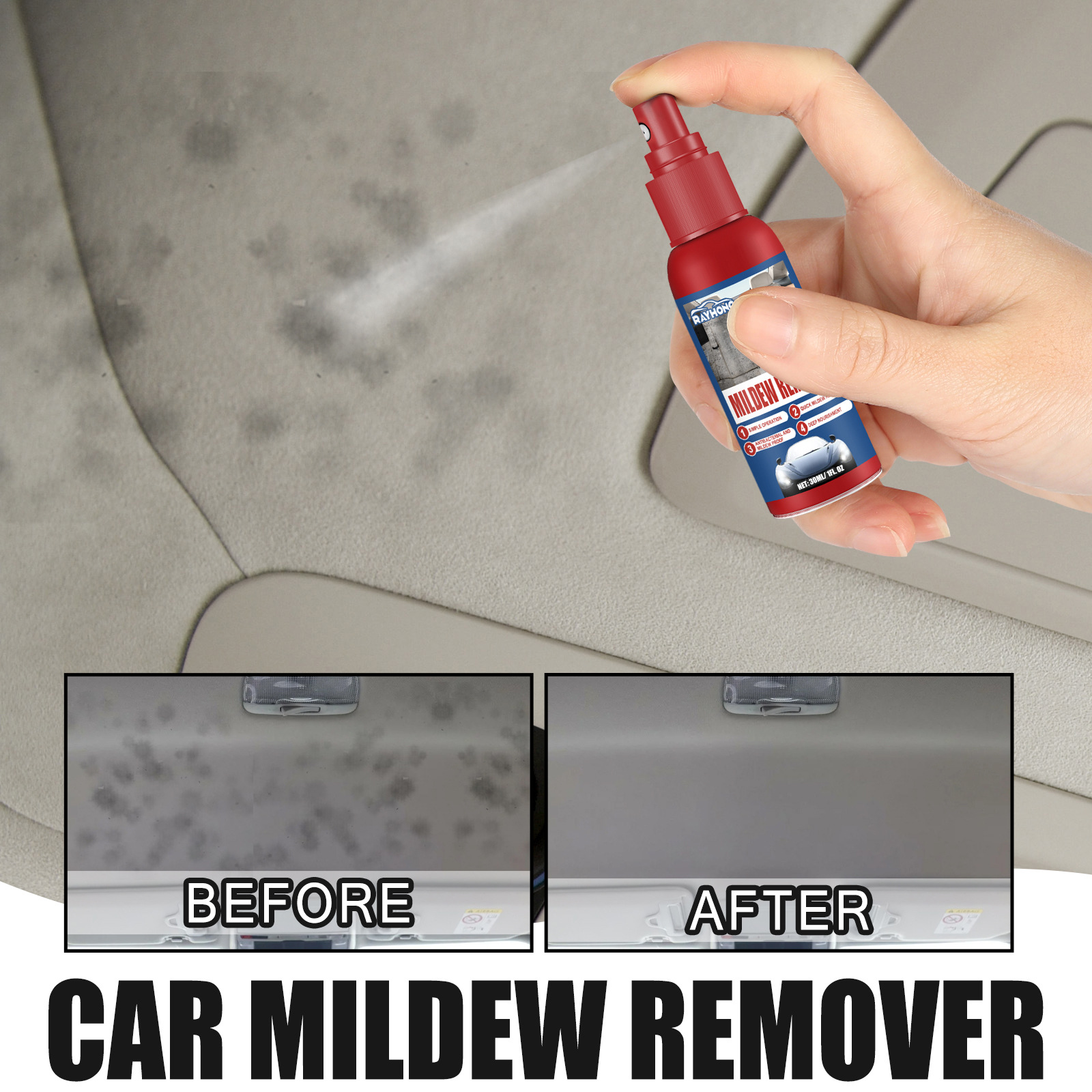 Multi-Functional Cleaner Car M - Seat Cleaner Fabric บทวิจารณ์และราคา
