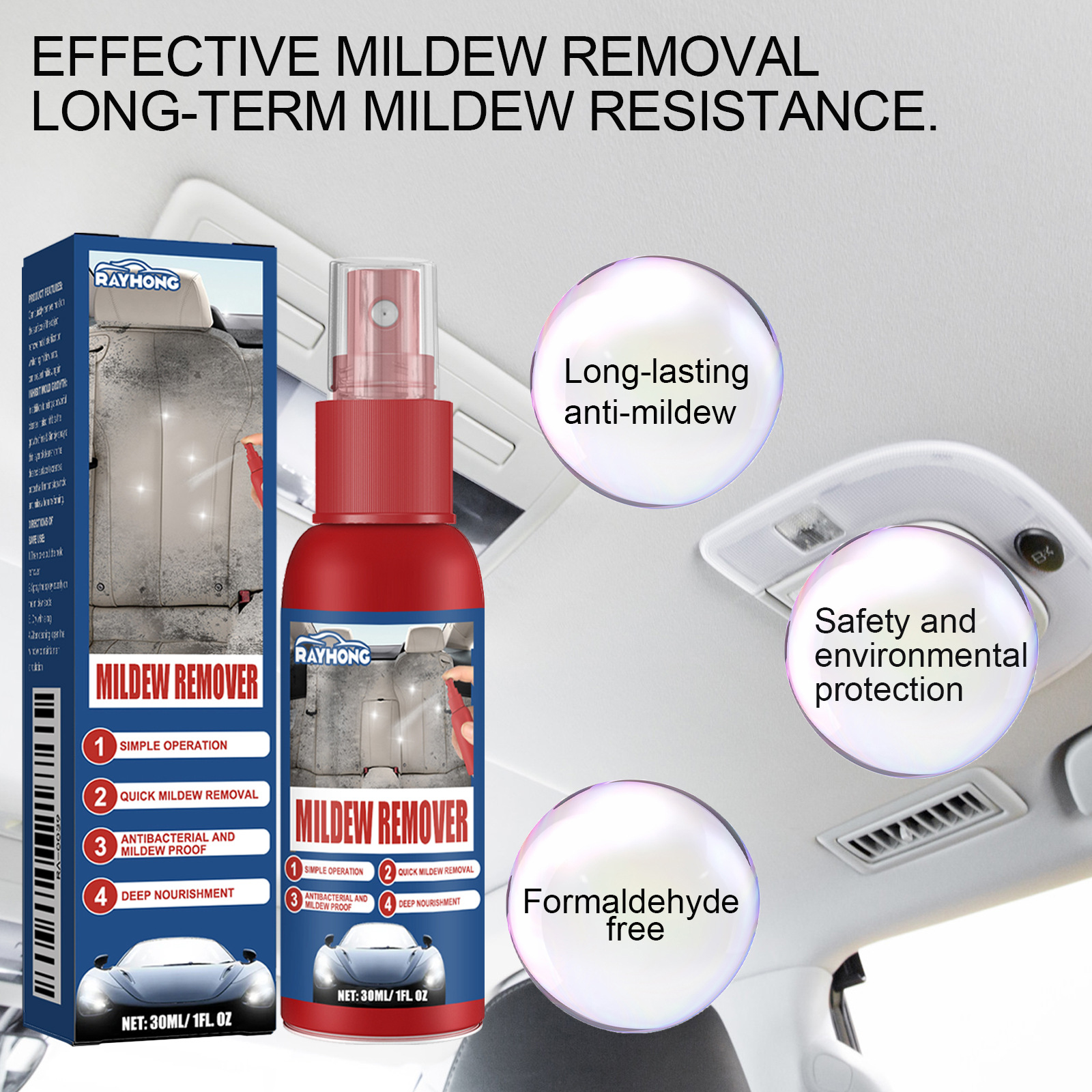 Multi-Functional Cleaner Car M - Seat Cleaner Fabric บทวิจารณ์และราคา