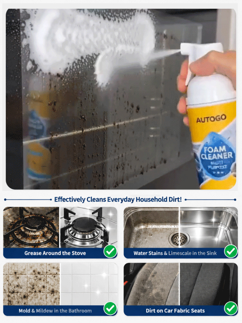 Multifunctional Foam Cleaner K - Leather Cleaner Interior บทวิจารณ์และราคา