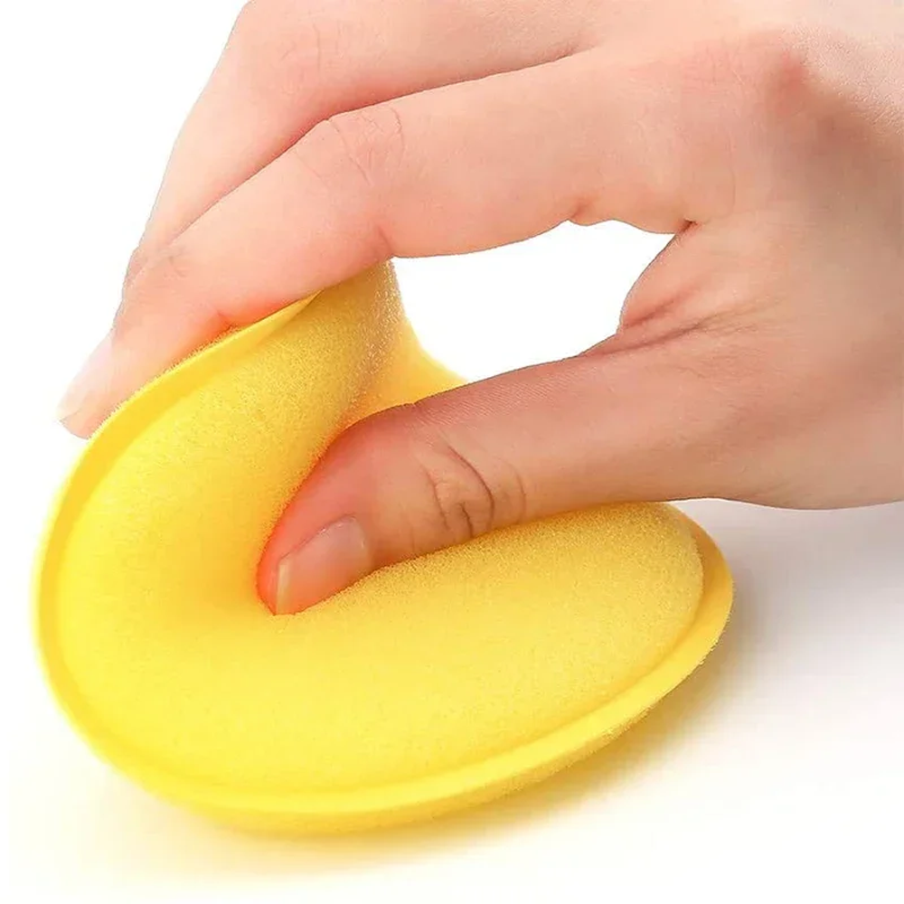50pcs Round Car Ultra Soft Foa - Wax Applicator Pad บทวิจารณ์และราคา